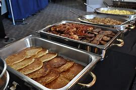 Foods contain numerous compounds able to form buffering systems. buffet spread of breakfast foods
